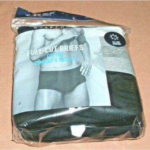STAFFORD FULL CUT BRIEFS MEN'S UNDER WEAR 6 PACK SIZE 40 NEW IN PACKAGE COLORS